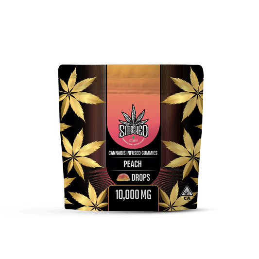 Smashed 10,000mg Peach Drops