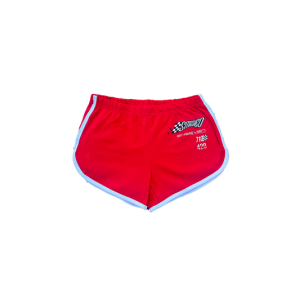 247BYSMASHED Racing Graphic Booty Short