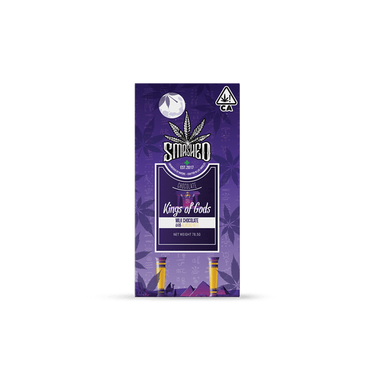 Smashed 5000mg Kings Of Gods Chocolate Bar