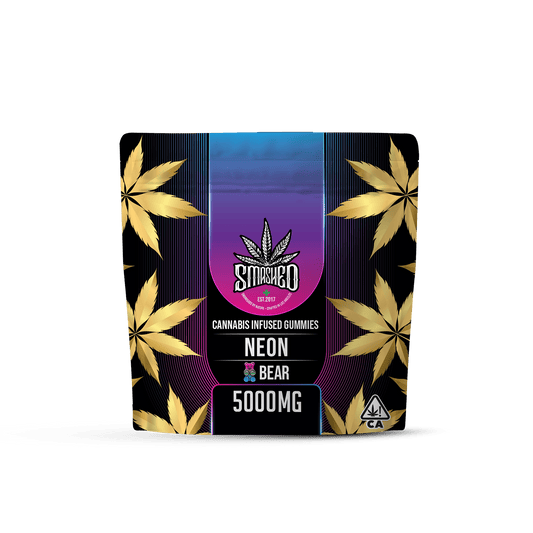 Smashed 5000mg Neon Bears