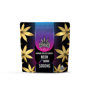 Smashed 5000mg Neon Worms
