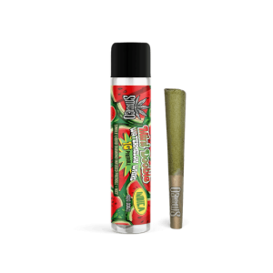 Smashed Mini Doobie Liquid Diamond Watermelon Whirl Preroll (Indica)