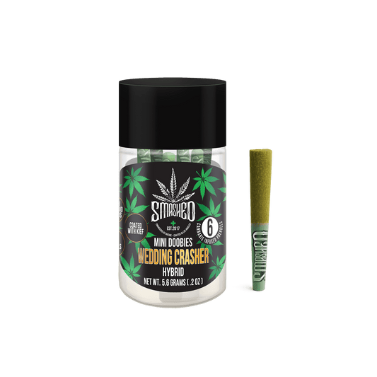 Smashed Mini Doobies Liquid Diamond Wedding Crasher (Hybrid) 6 Pack