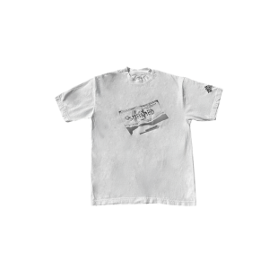 247BYSMASHED WHITE MONEY T-$HIRT