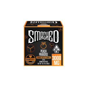 Smashed 3000mg Peach Paradise Liquid Diamond Gummies