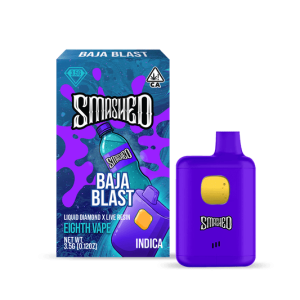 Smashed 3.5g Baja Blast LD x LR Disposable (Indica)