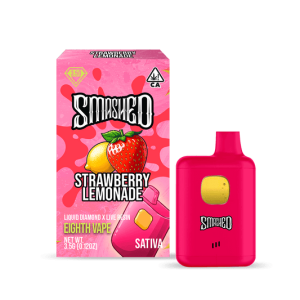 Smashed 3.5g Strawberry Lemonade LD x LR Disposable (Sativa)
