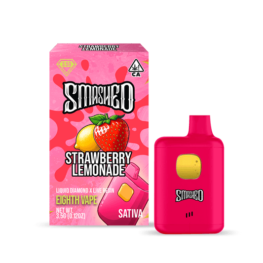 Smashed 3.5g Strawberry Lemonade LD x LR Disposable (Sativa)