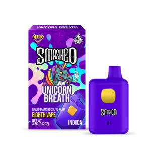 Smashed 3.5g Unicorn Breath LD x LR Disposable (Indica)