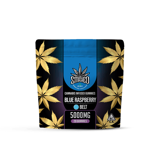 Smashed 5000mg Blue Raspberry Belts