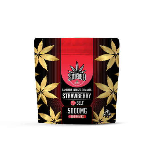 Smashed 5000mg Strawberry Belts