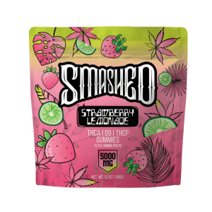 Smashed 5000mg THCA Strawberry Lemonade