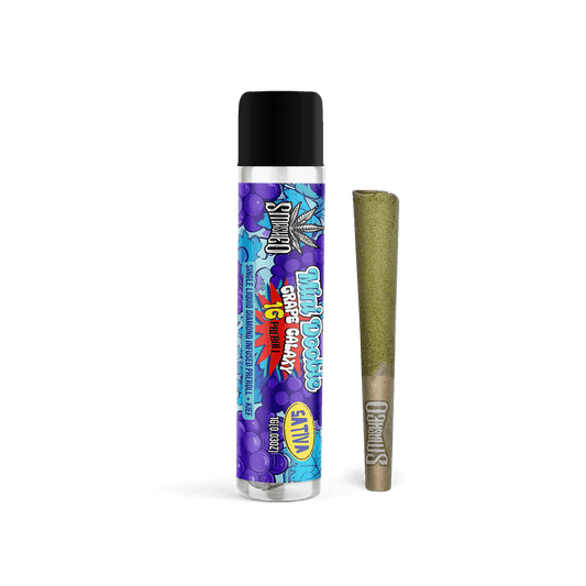 Smashed Mini Doobie Grape Galaxy Preroll
