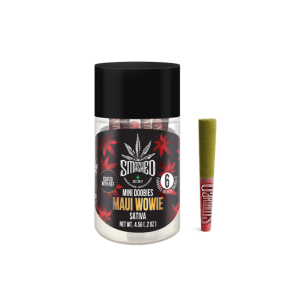 Smashed Mini Doobies Liquid Diamond Maui Wowie (Sativa) 6 Pack